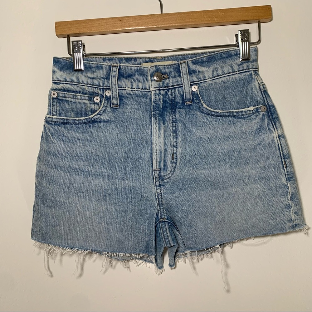 Madewell The Perfect Jean Light Blue Shorts
